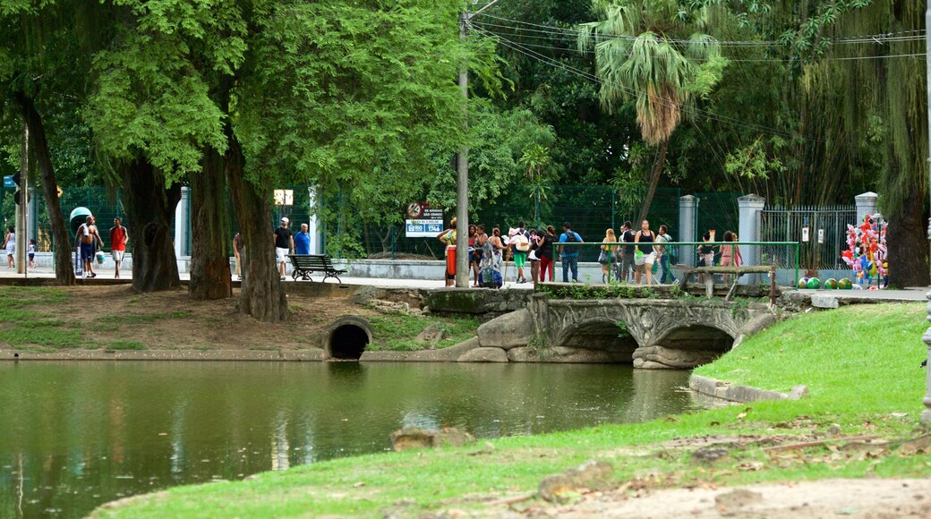 St Maarten and St Martin showing a river or creek and a park