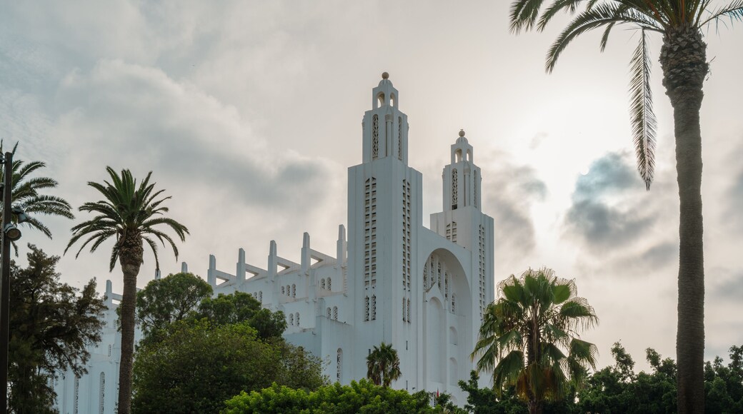Casablanca Cathedral, Cathédrale de Casablanca, or Church of the Sacred Heart, Église du Sacré-Cœur, a Roman Catholic church located in Casablanca, Morocco.