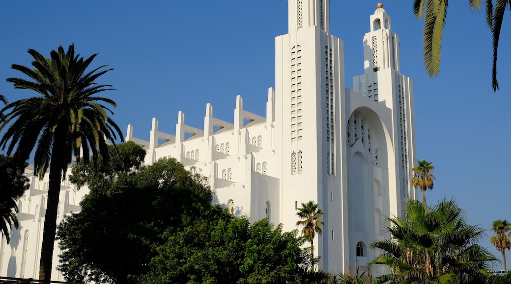 Morocco Casablanca Cathedral or Church of the Sacred Heart horizontal