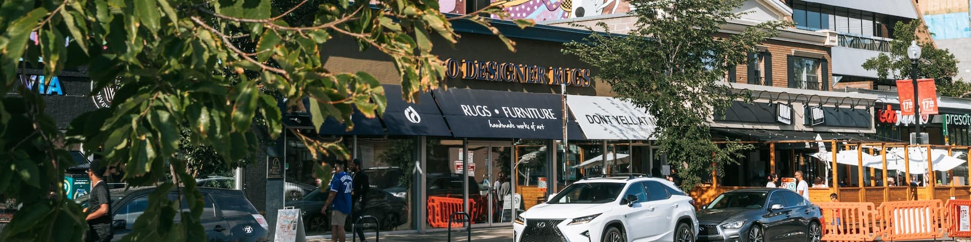 17 Avenue SW which includes outdoor art