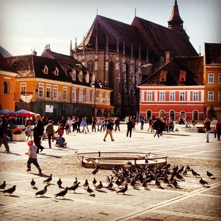 One of the most beautiful towns in Romania.