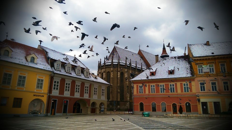 Colourfull city in the heart of Romania