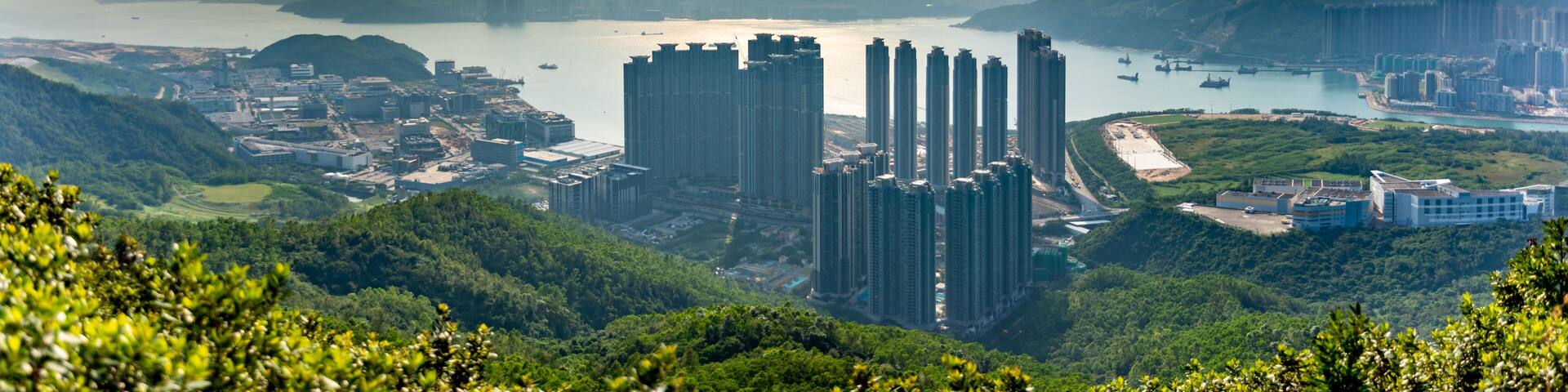 View of Tseung Kwan O, Hong Kong