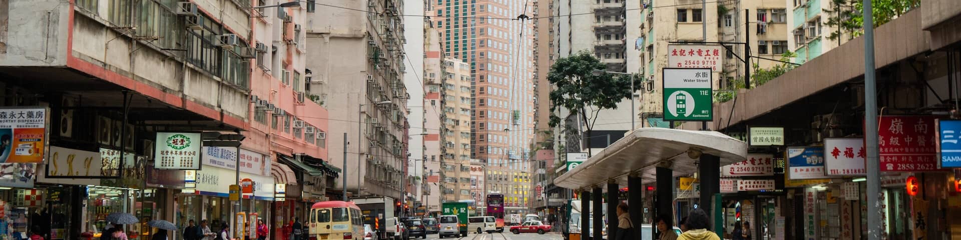 Sai Ying Pun featuring a city and street scenes