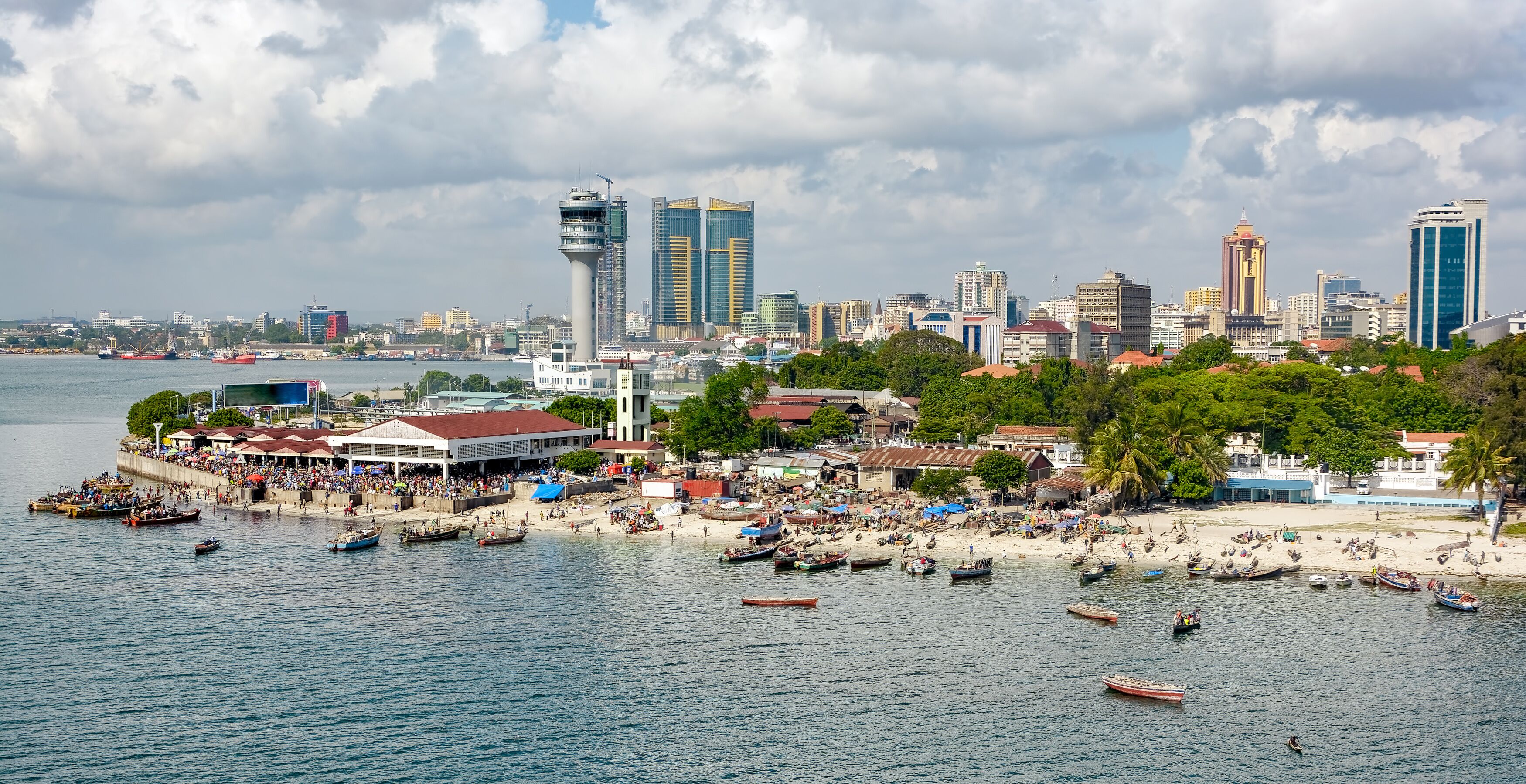 Panorama of Dar Es Salaam