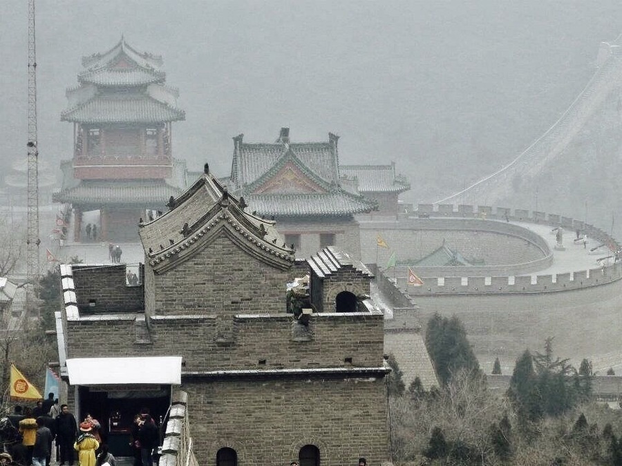 The 200s BC great wall of China