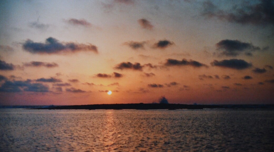A small island in the distance - my dad told me they used to swim over there, his brothers and himself, when they were young. Or do they still..? //Analogue shot on Kodak200 #LifeatExpedia