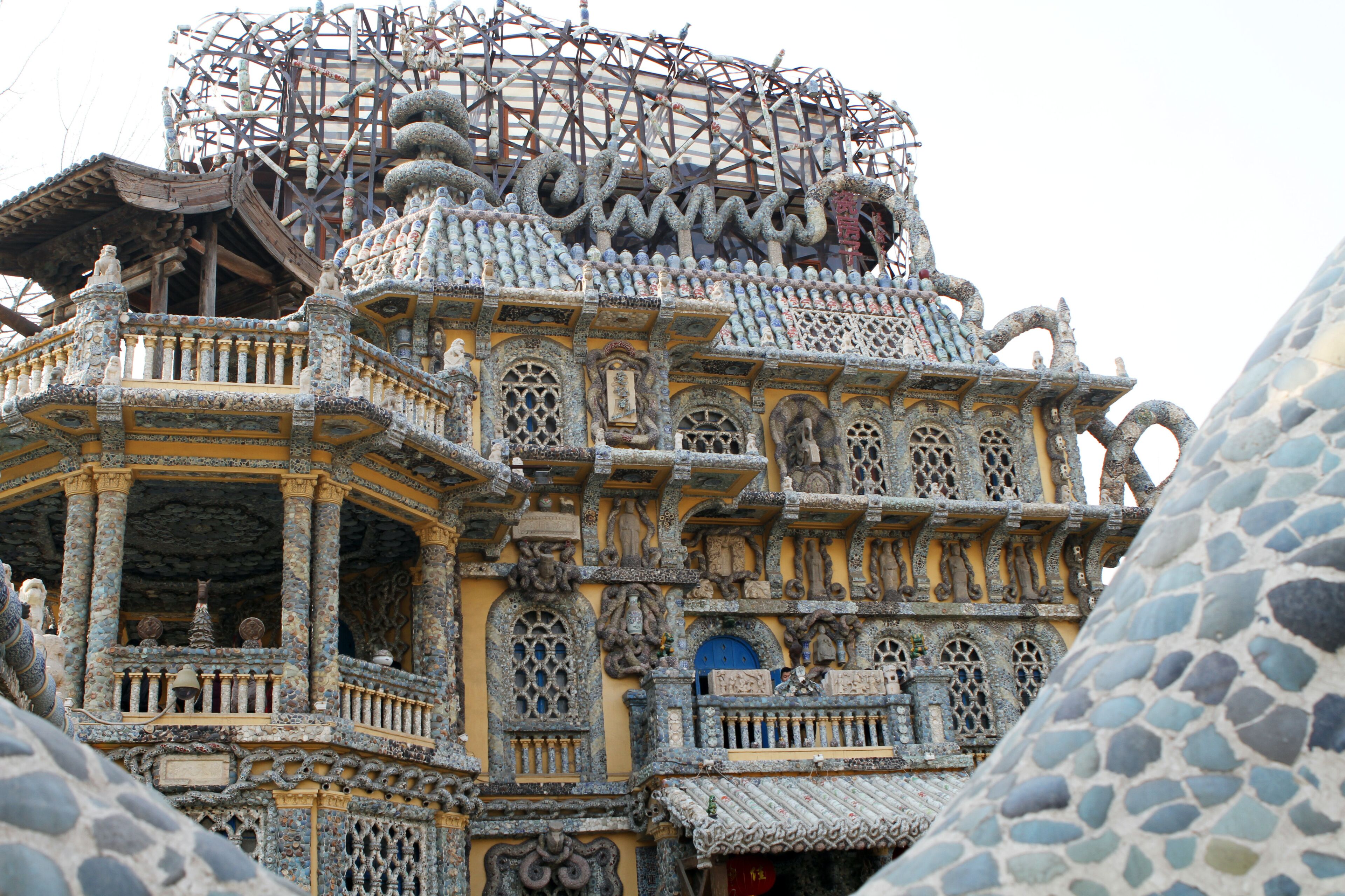 Historic Porcelain House, Tianjin China - Ornate Asian Architecture
