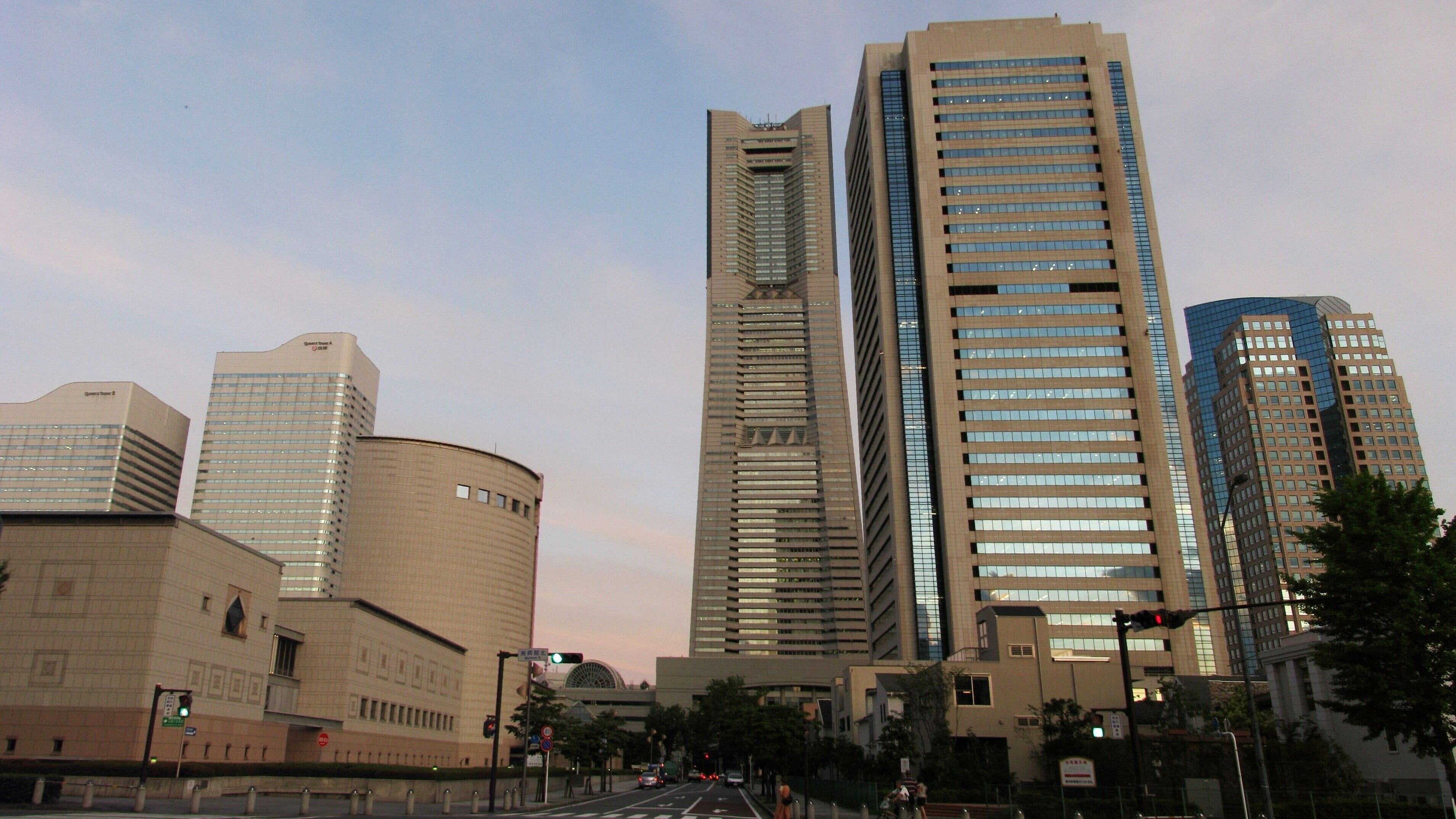 The Minato Mirai 21. This location is Minato-mirai in Nishi-ku, Yokohama, Kanagawa Prefecture, Japan.