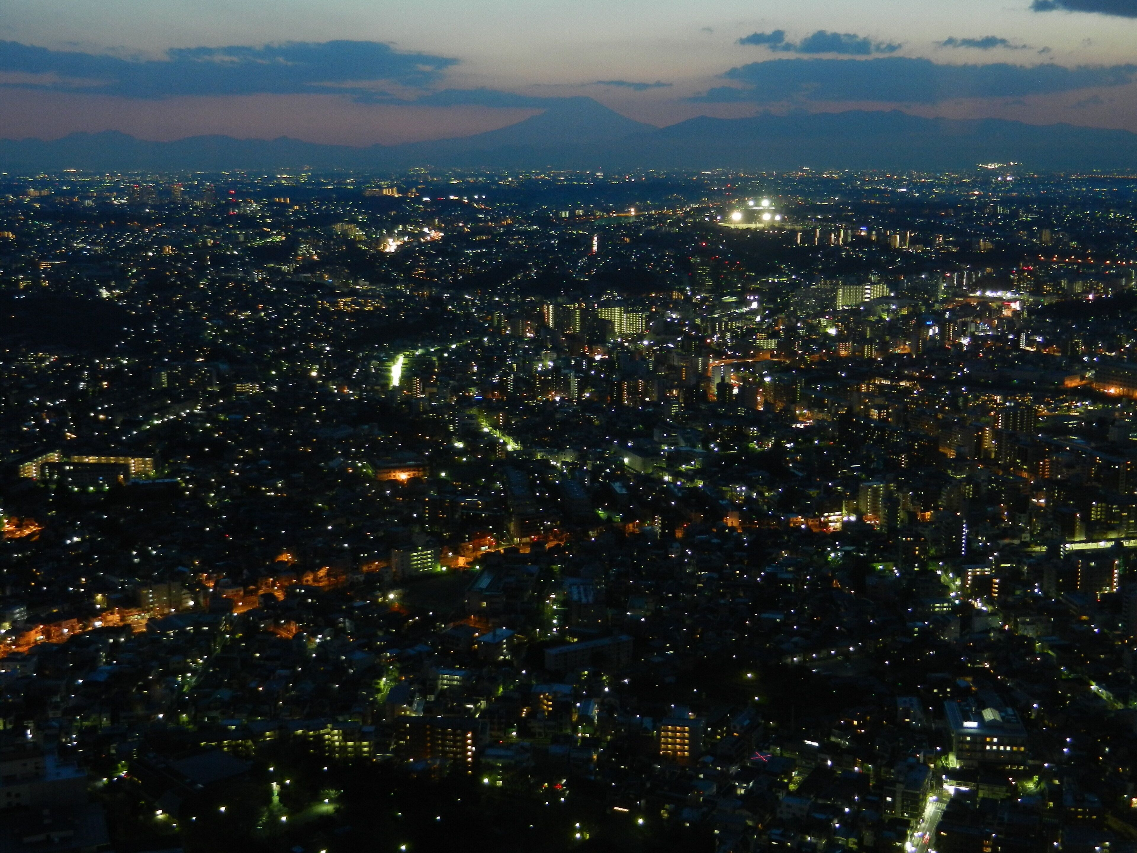 View from Yokohama Landmark Tower