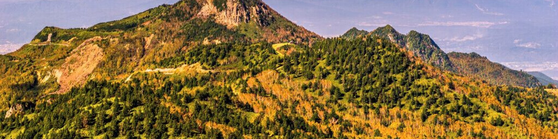 Mount Kasagatake seen from the East.