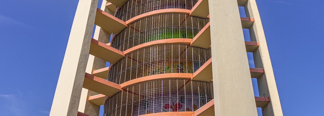 Anna Nagar Tower Park, officially known as Dr Visvesvaraya Tower Park, is an urban park in the suburb of Anna Nagar, Chennai. It hosts a 133 ft (41 m) tall watch tower, which was built in 1968.