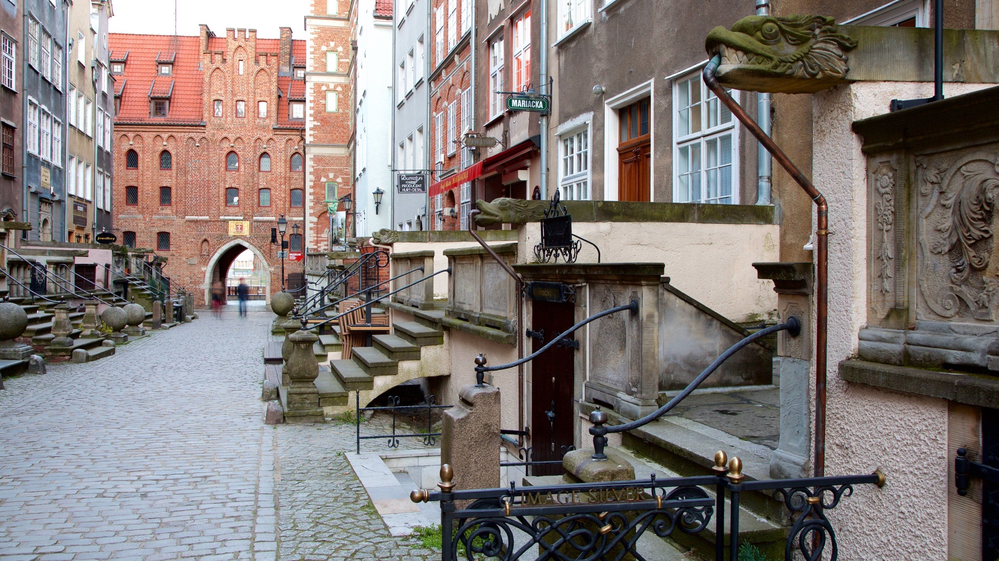 Old Town Gdańsk featuring heritage elements and a city