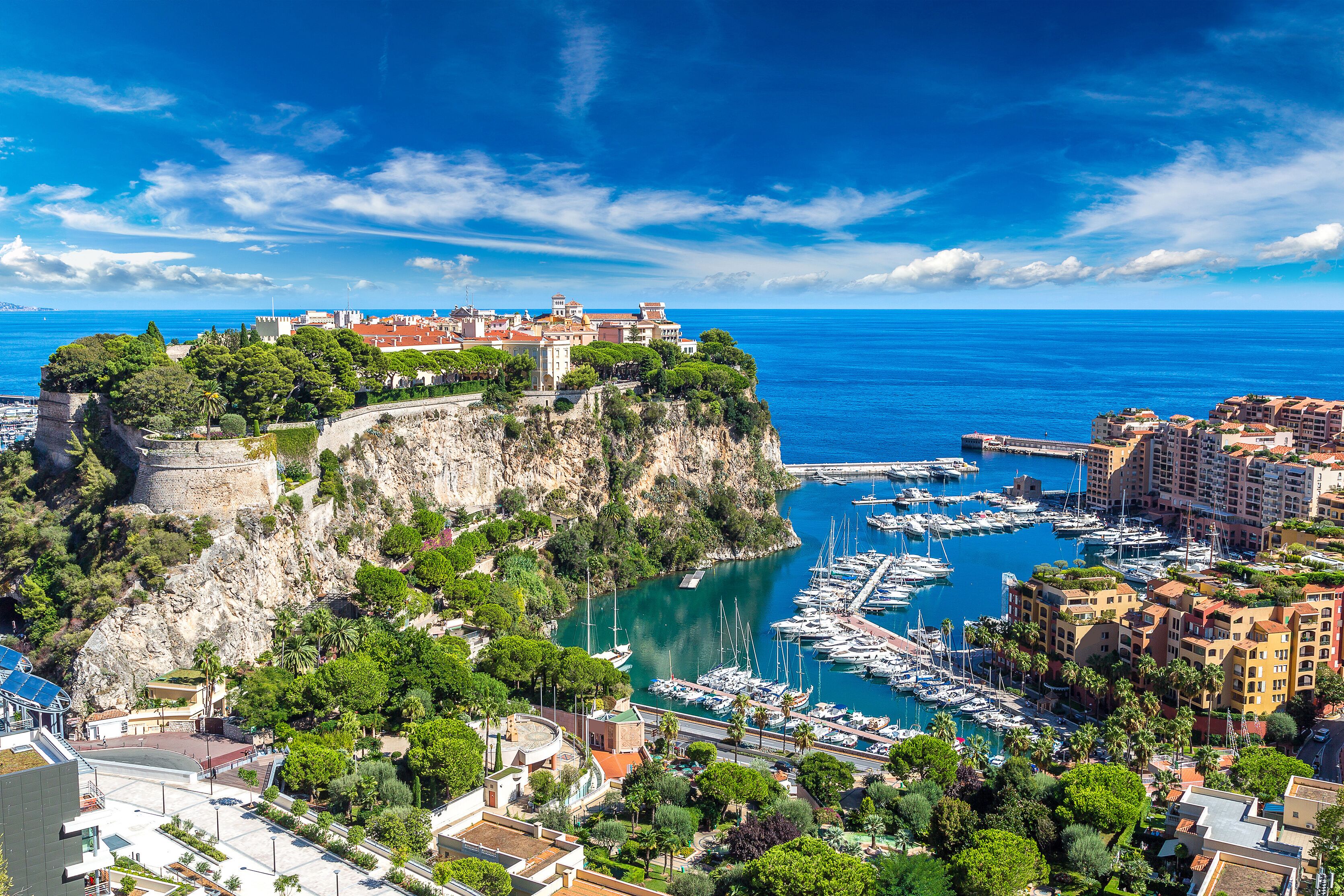 prince's palace in Monte Carlo, Monaco