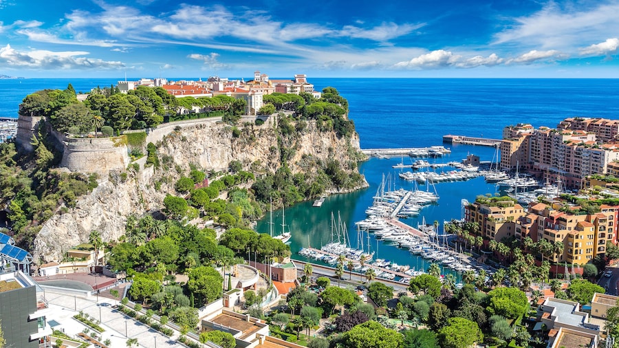 prince's palace in Monte Carlo, Monaco