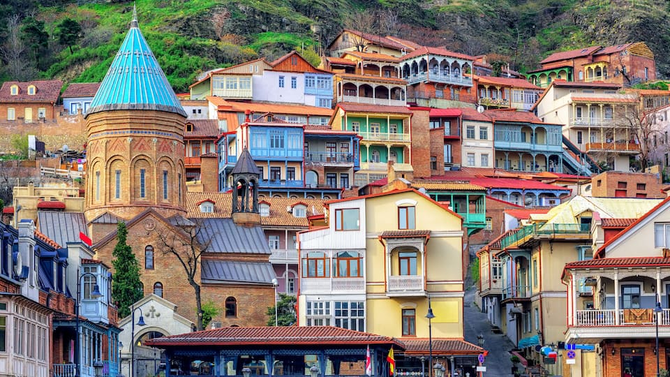 The Old Town of Tbilisi, Georgia