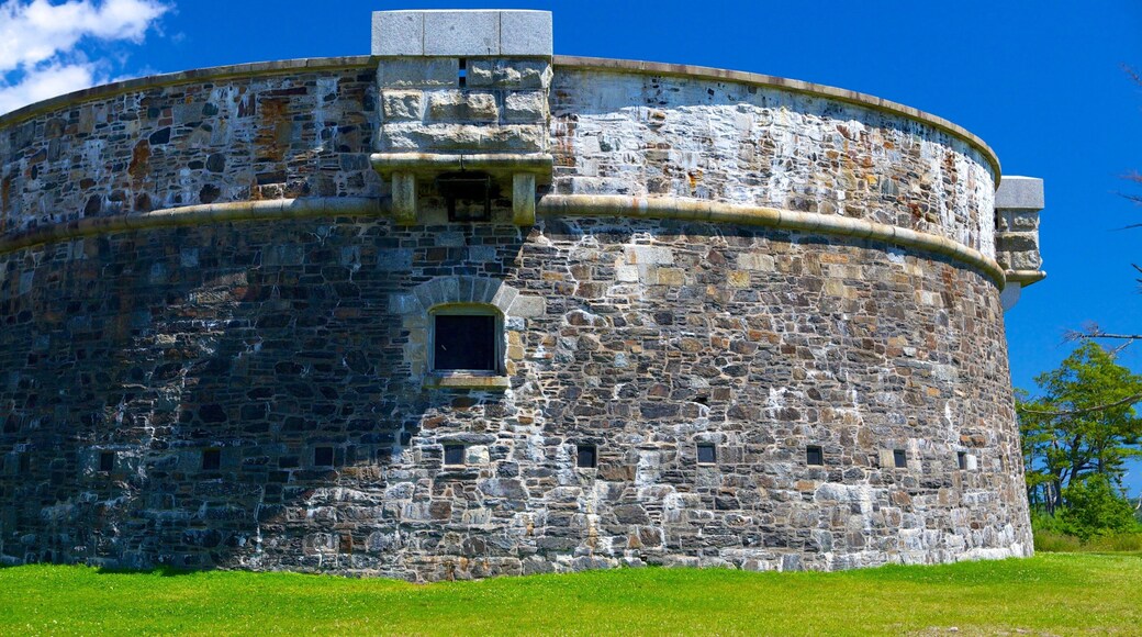Point Pleasant Park featuring military items and heritage elements