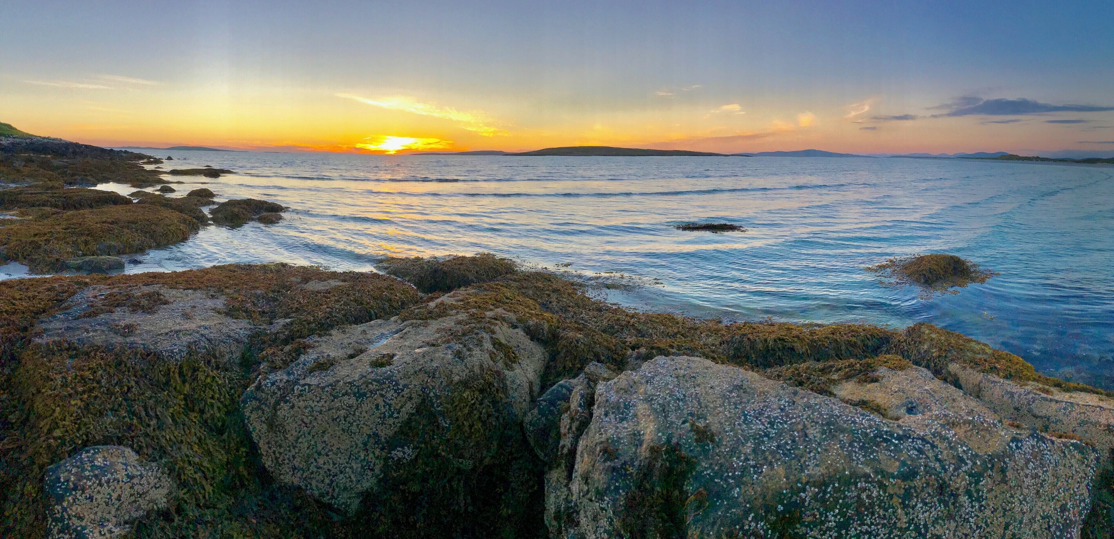 Best Beach on the Isle of North Harris, make sure you visit Berneray and Struan Cottages. Absolutely no facilities you must be self contained. 

Isle of, Clachan Sands, Isle of North Uist HS6 5AY, UK.https://www.google.com/maps/place/Clachan+Sands+Camping+Area/@57.6717005,-7.2480185,781m/data=!3m2!1e3!4b1!4m5!3m4!1s0x488d11d649e331e1:0x58ab22974e04bce0!8m2!3d57.6717007!4d-7.2458301