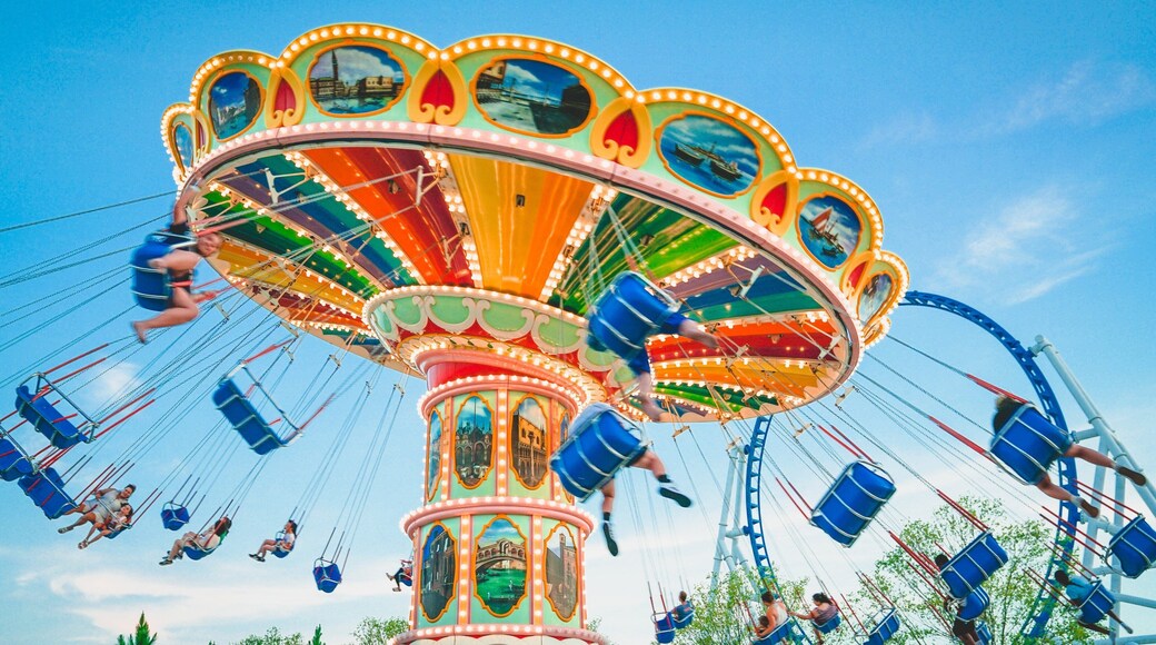 The Park at OWA which includes rides