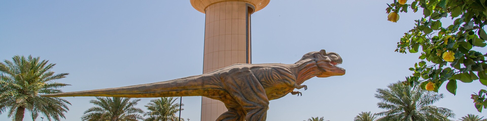 Prince Khalifa Bin Salman Park which includes views, outdoor art and a park