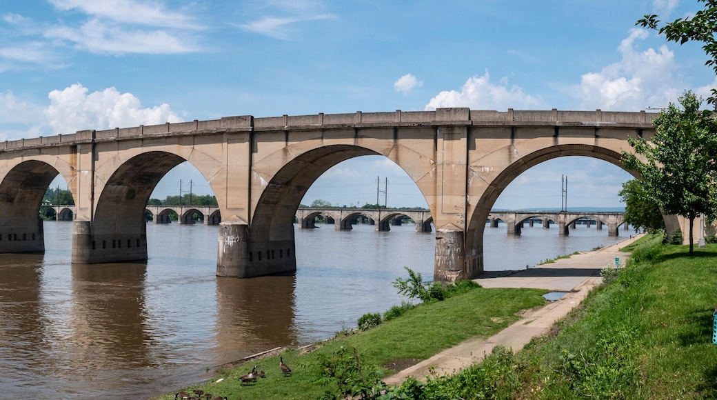 Stone Arch Bridge Susquehanna River Harrisburg Pennsylvania