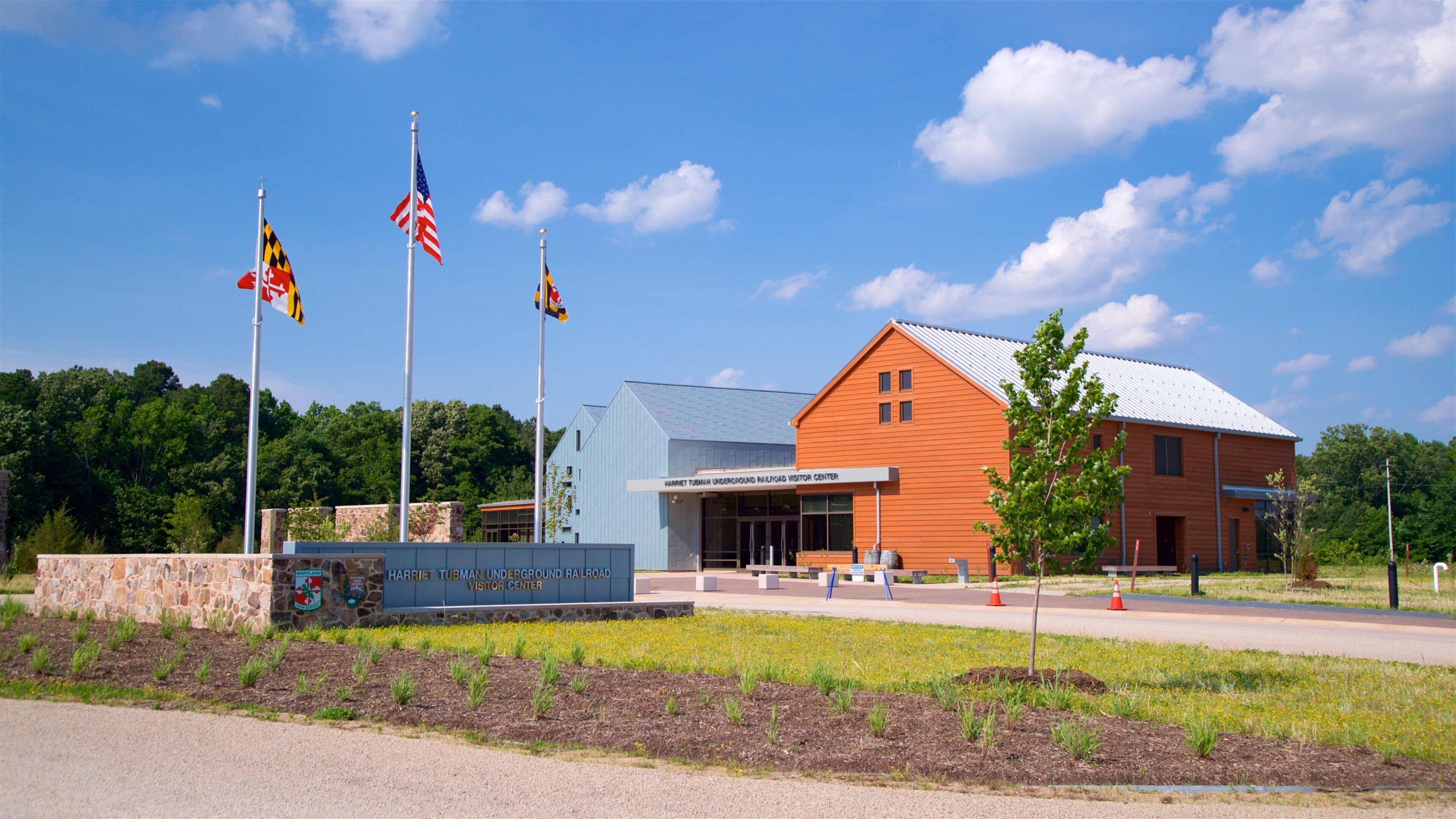 Harriet Tubman Underground Railroad National Historical Park showing a garden