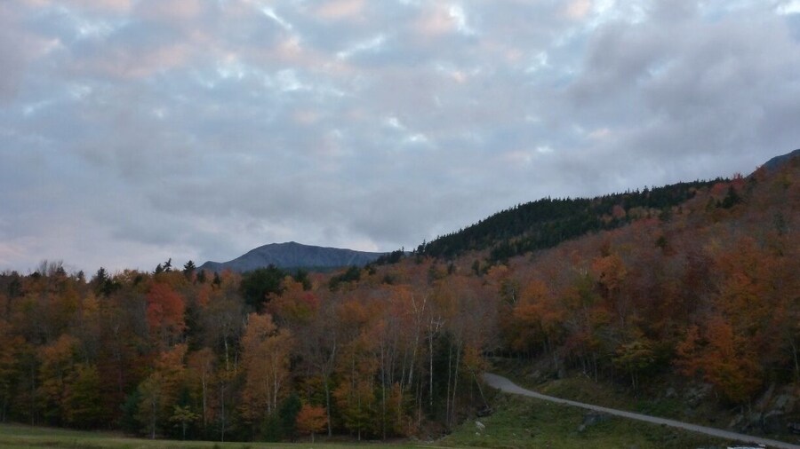 This is the beginning of the Mount Washington Auto Road, which is an option for reaching the summit if you don't care for the incredible adventure of hiking it. Also, if you do hike to the summit but things go awry and you can't hike back, you can hop on a shuttle