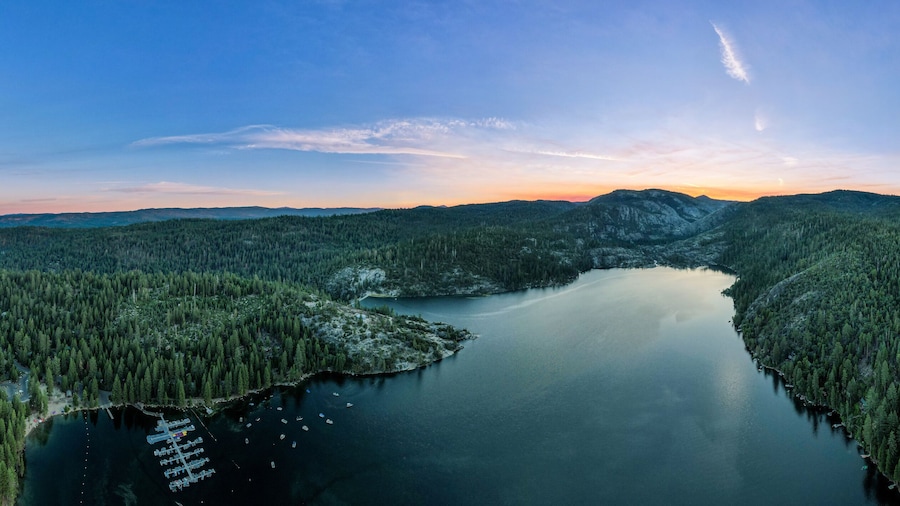 Pinecrest Lake Panorama, Pinecrest, CA - Stanislaus National Forest