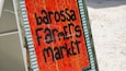 Barossa Farmers Market which includes signage