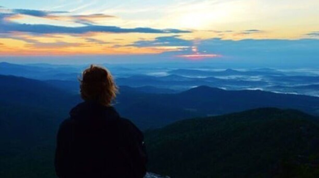 Night hike up Old Rag. Started at 2am to catch the sunrise. Worth it!