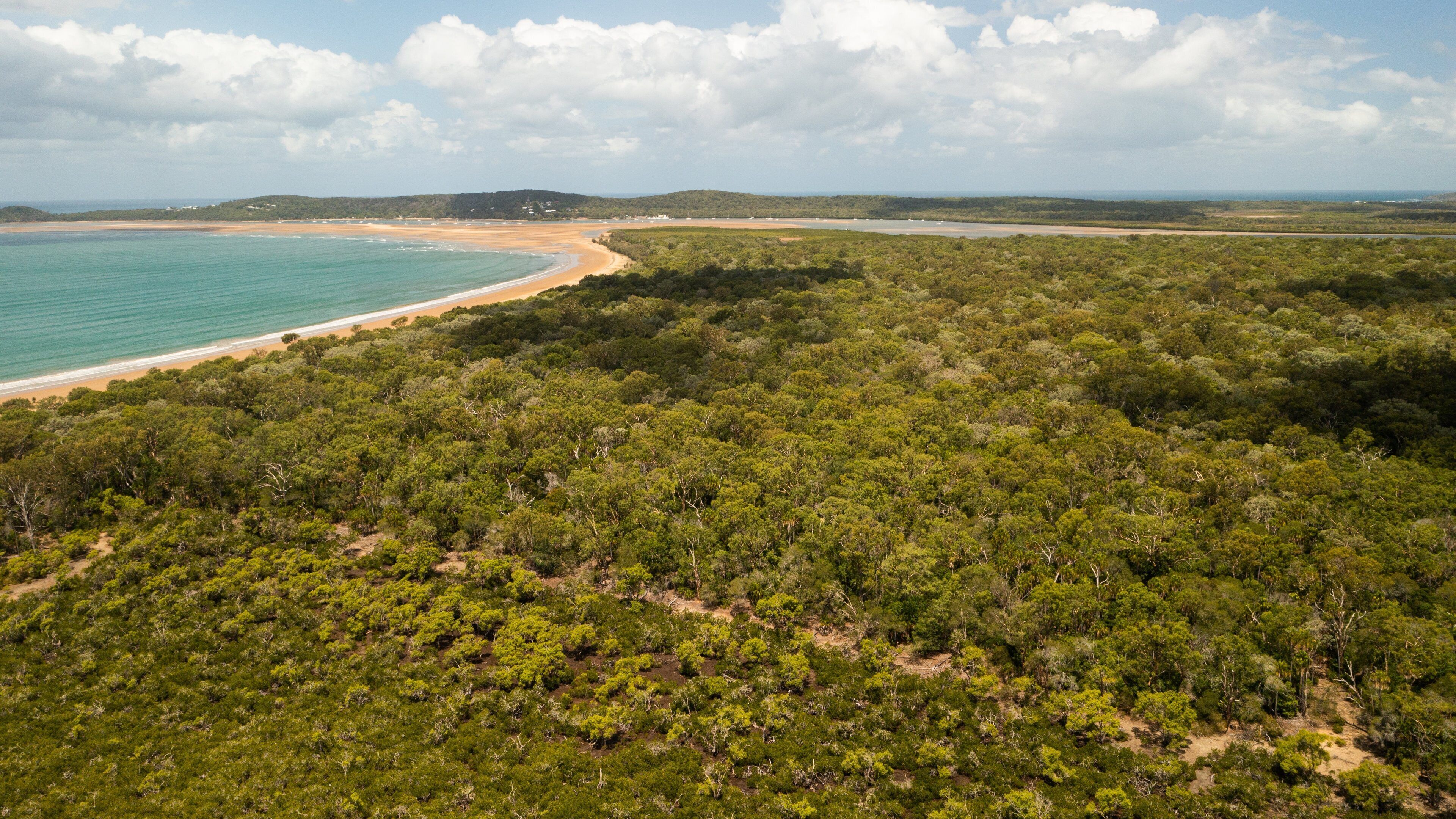 Eurimbula National Park featuring general coastal views and landscape views