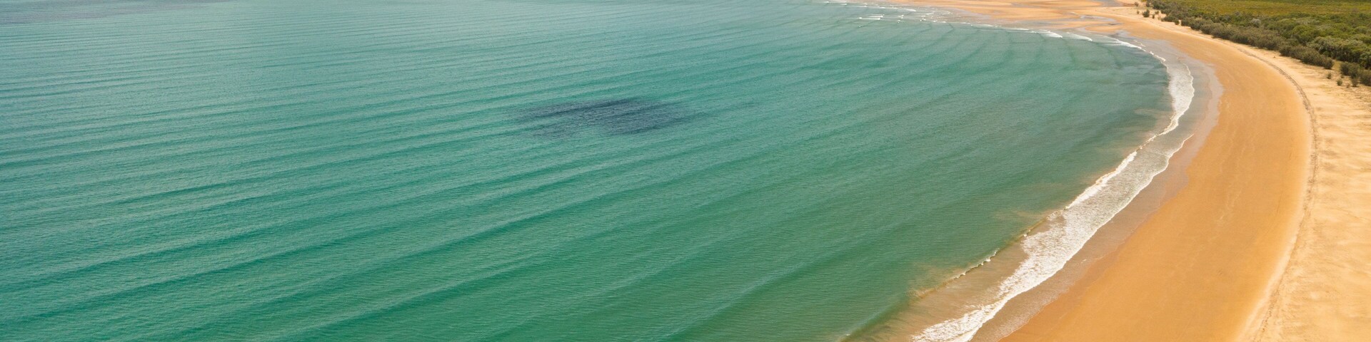 Eurimbula National Park showing landscape views, general coastal views and a beach