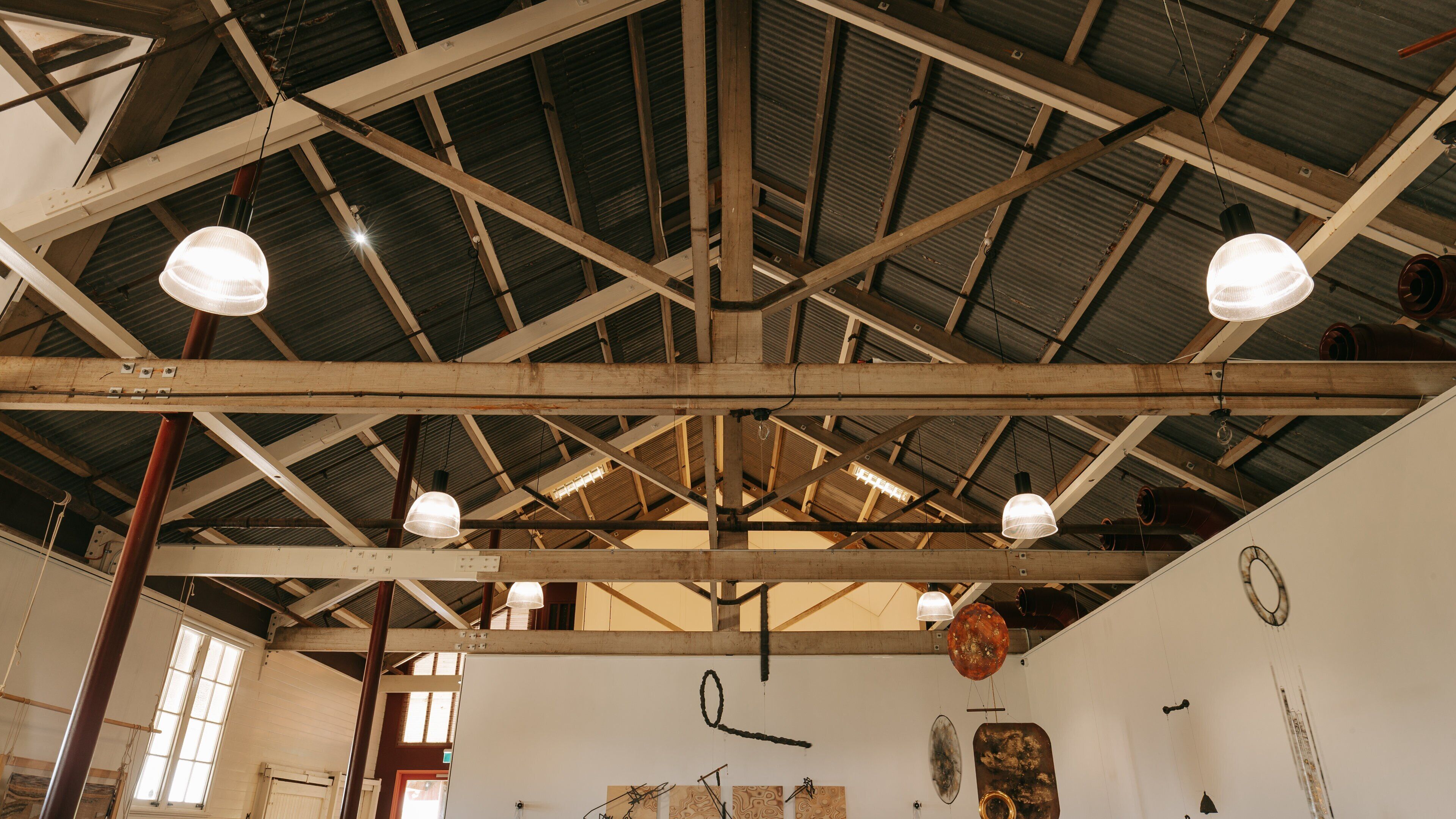 Somerset Regional Art Gallery – The Condensery showing interior views