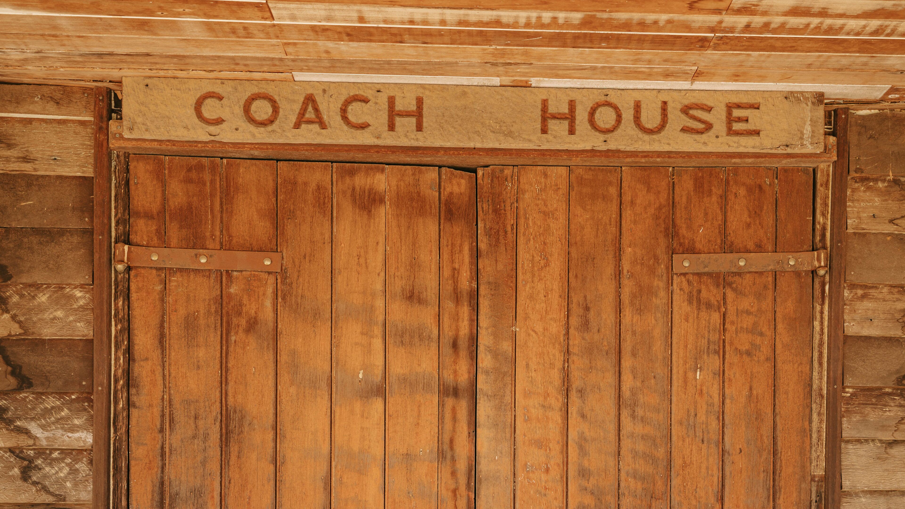 Ringsfield House and Museum showing signage