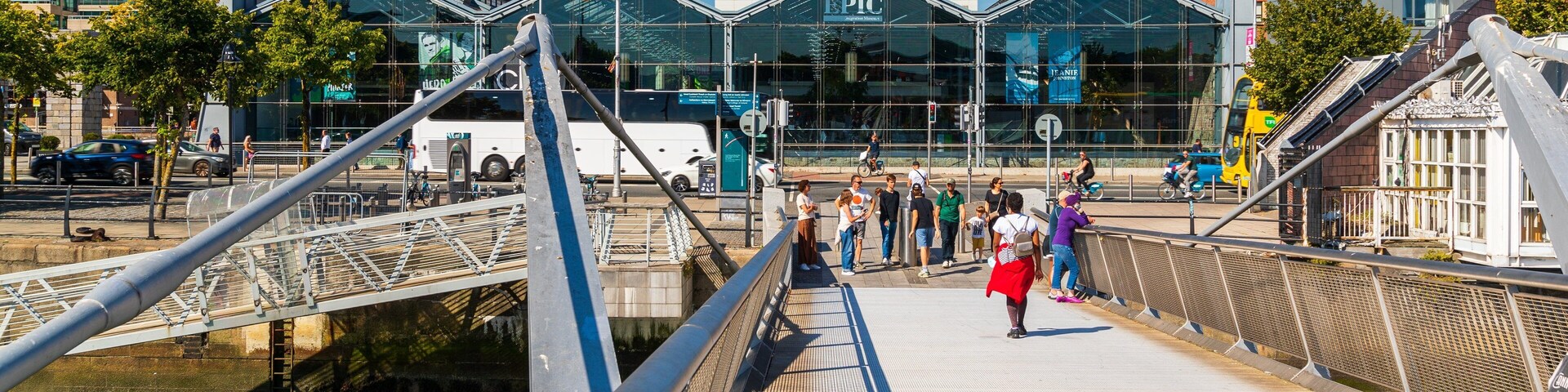 EPIC The Irish Emigration Museum showing street scenes