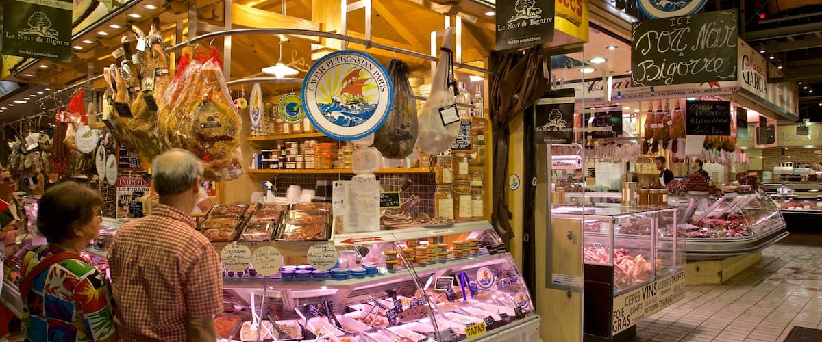 Distrito Victor Hugo que incluye comida, mercados y compras