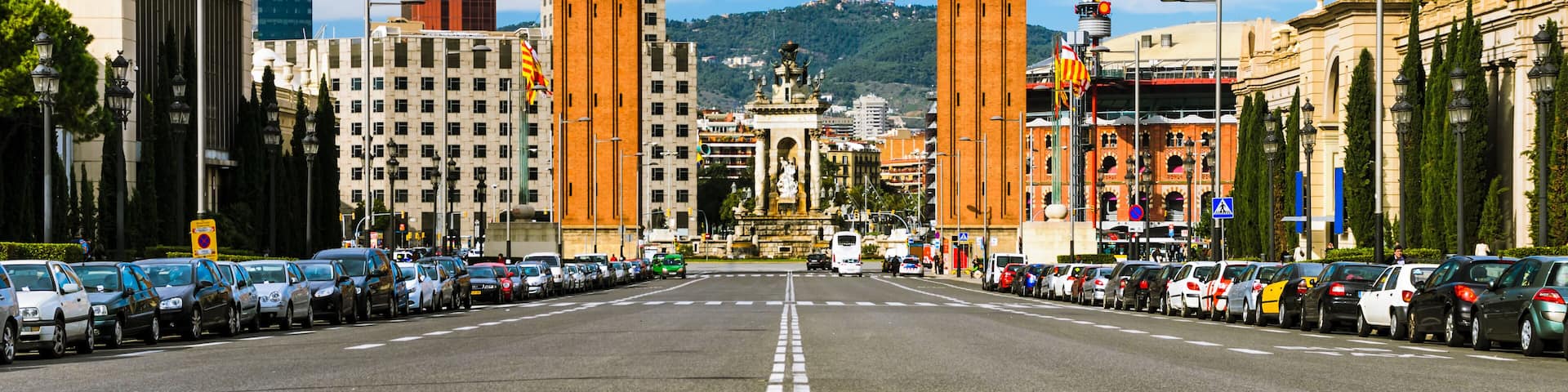 The Venetian Towers at the Espanya Square, Barcelona