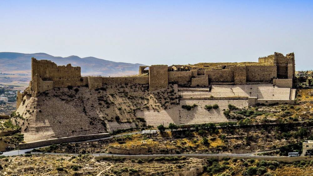 Crusader Karak Castle, Jordan.