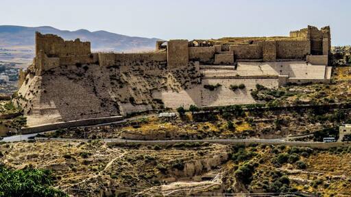 Crusader Karak Castle, Jordan.