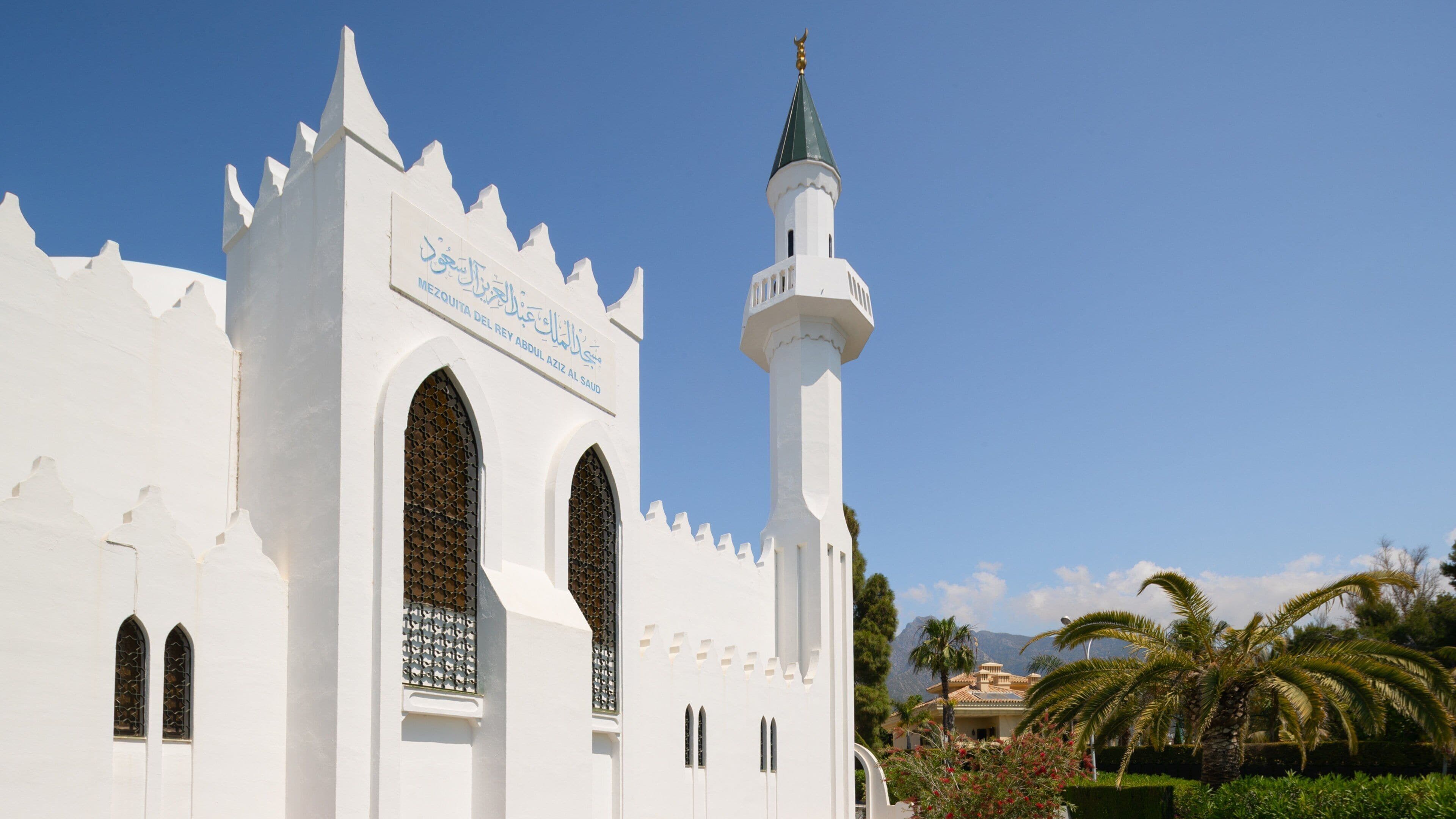 King Abdul Aziz Mosque which includes a mosque and heritage elements