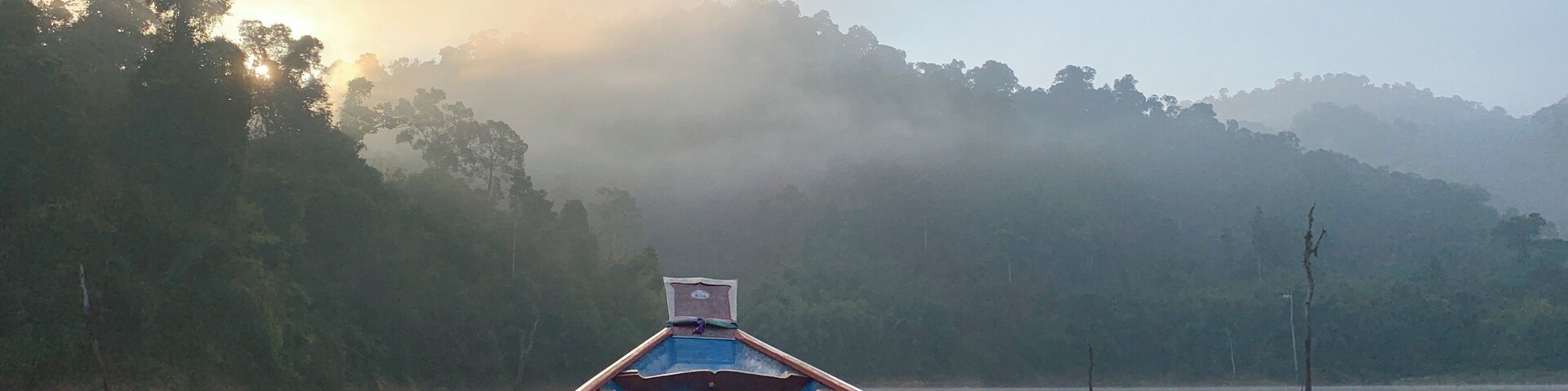 Khao Sok National Park was dedicated in December 1980, and shortly thereafter dammed in 1982 creating the largest freshwater lake in Thailand, known as Cheow Larn Lake. The area was ultimately saved due to a pandemic that wiped out the local population, giving it the name “Khao Sop” - Corpse Mountain. It then witnessed guerrilla warfare, providing an ideal location for natural protection, which ultimately discouraged logging and hunting industries from taking form. Today it exists as an adventure playground with cave excursions, boat rides, and floating bungalow rentals.
#History #Thailand