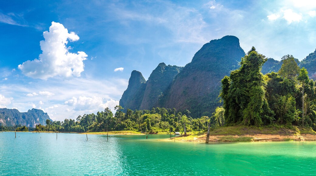 Cheow Lan lake in Thailand