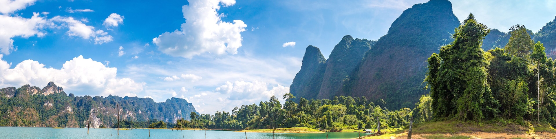 Cheow Lan lake in Thailand