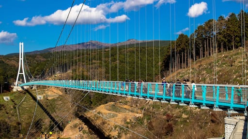 日本一長い橋、富士山の三島スカイウオーク