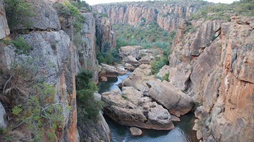 Beautiful canyon, taken from the pedestrian bridge, near the potholes