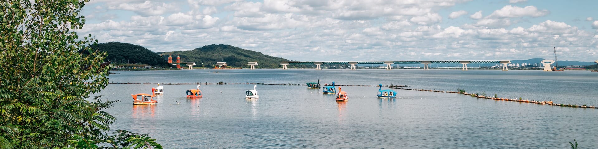 Pyeongtaek Lake Tourist Complex in Pyeongtaek, Korea