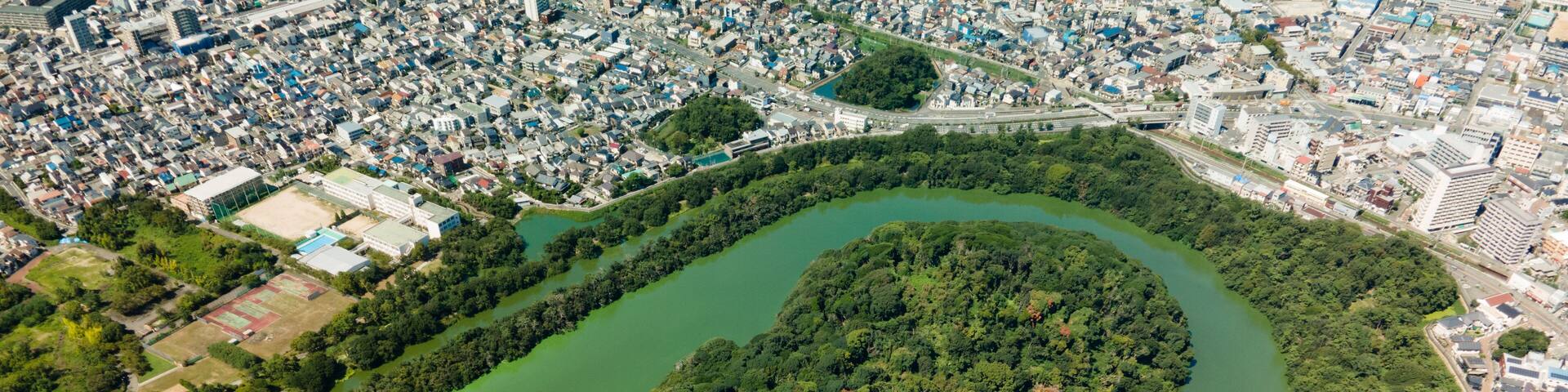 Mozu-Furuichi Kofun Group(48MP High Resolution Aerial View).