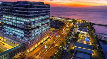 Rooftop View of Bay of Manila.