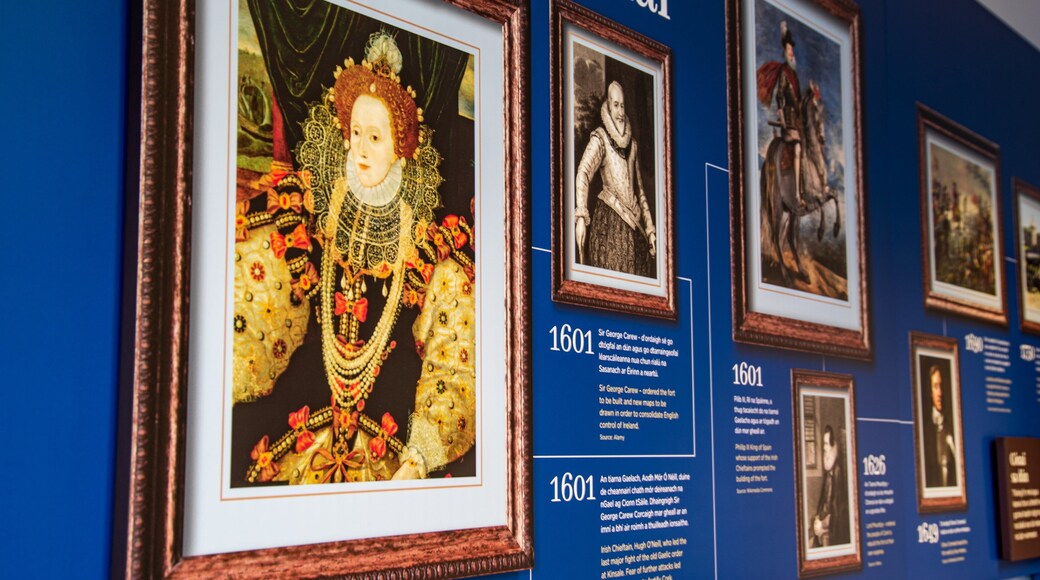 Elizabeth Fort which includes art, interior views and signage