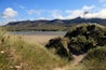 Westport (Ireland), - July 20, 2016: Bertra Beach at the and croagh patrick, Westport, Co. Mayo, Ireland
